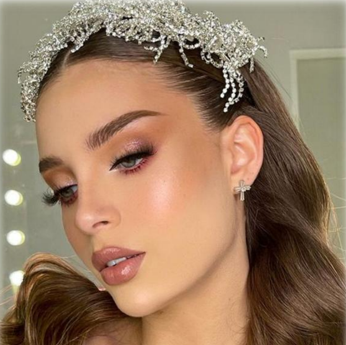 Maquillaje para novias, paquete plata
